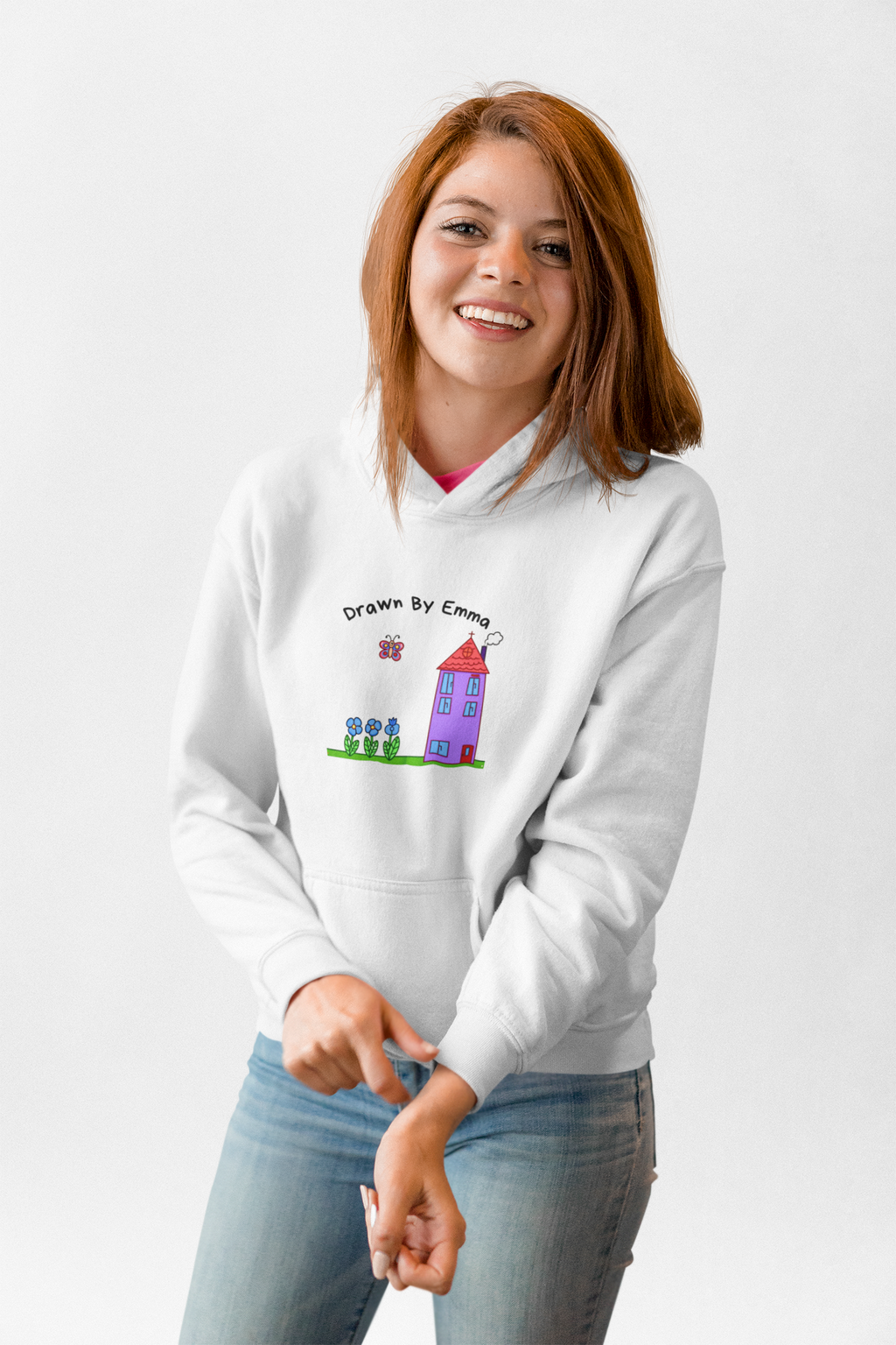 Personalisierter Hoodie ,,Little Artist“
 - Mama Edition