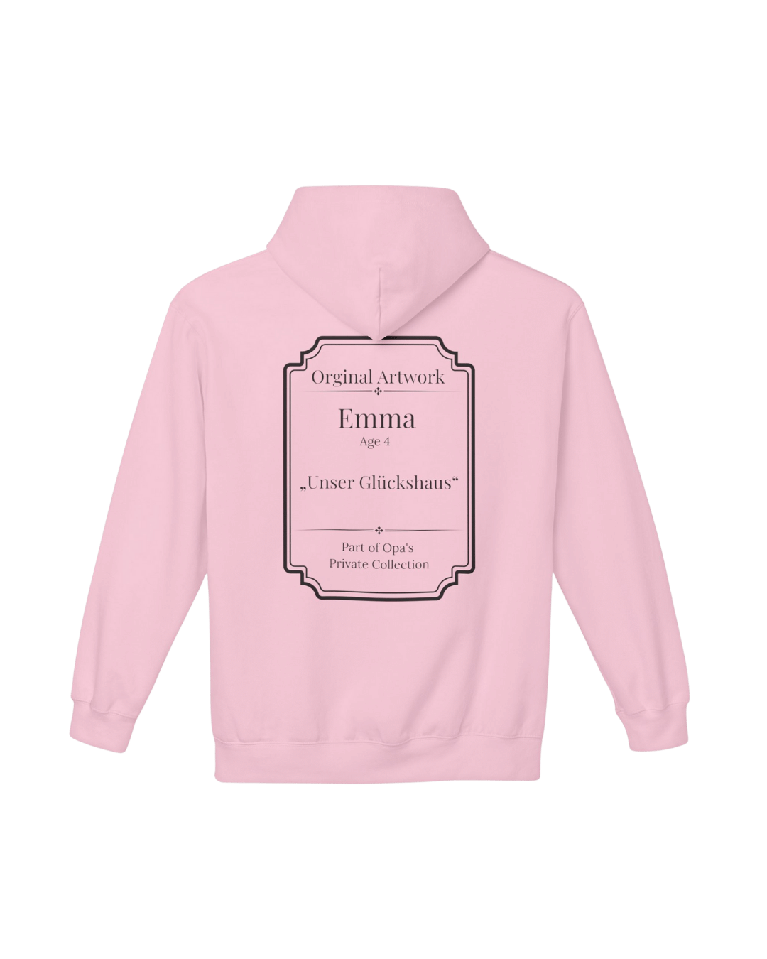 Personalisierter Hoodie ,,Little Artist“
 - Mama Edition