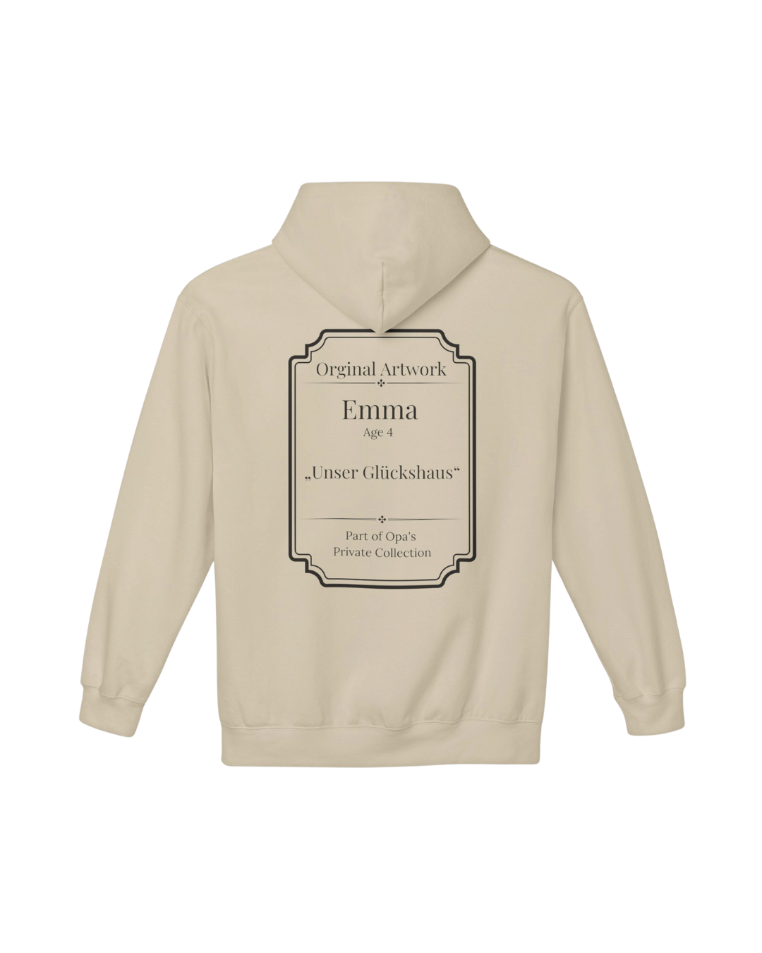 Personalisierter Hoodie ,,Little Artist“
 - Mama Edition