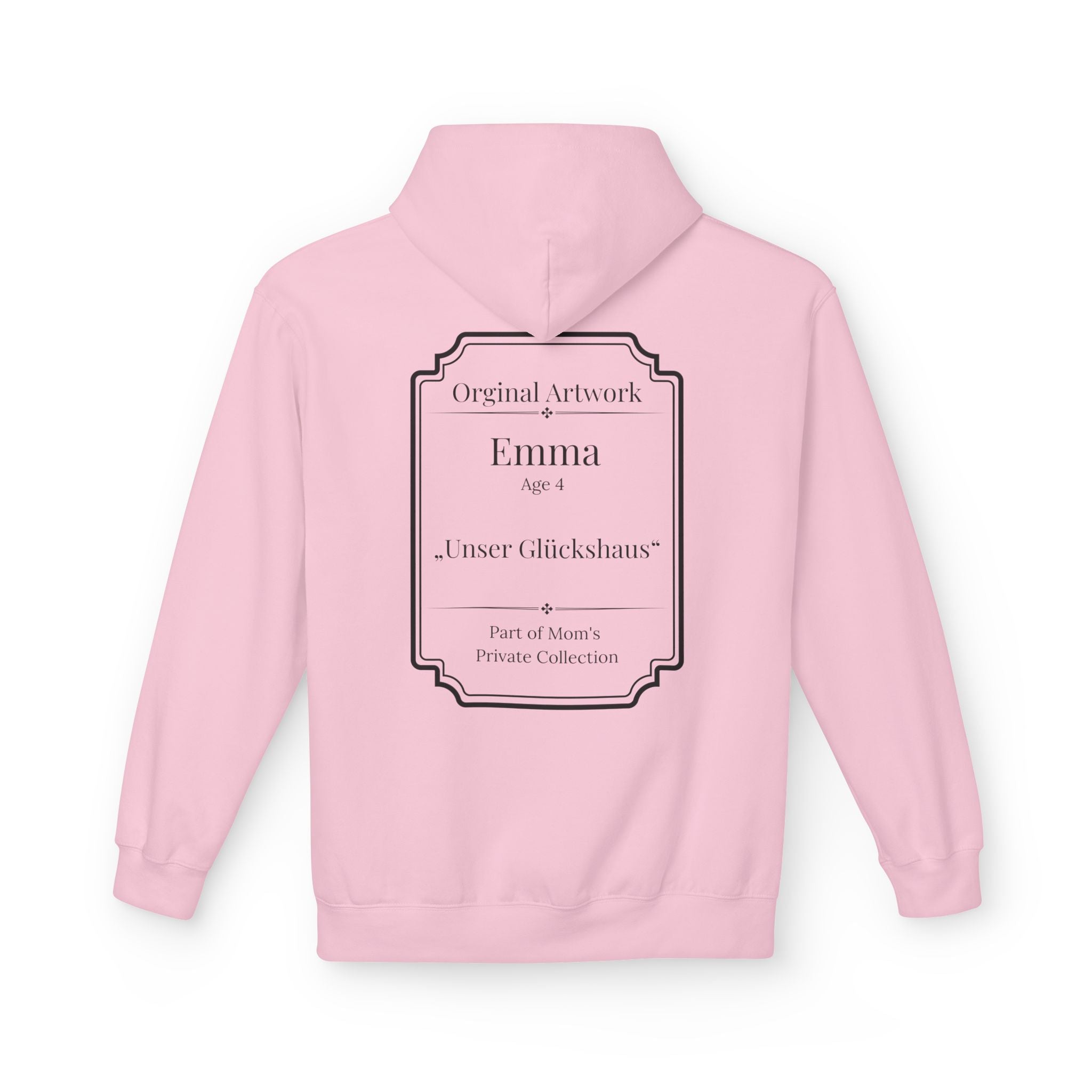 Personalisierter Hoodie ,,Little Artist“
 - Mama Edition